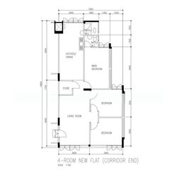 Blk 22 Marsiling Green (Woodlands), HDB 4 Rooms #556865011